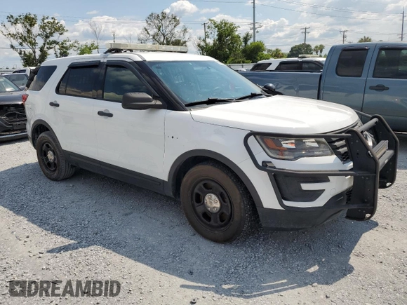 2017 Ford Police Interceptor Utility с VIN 1FM5K8AR5HGD58916, выставлен на аукционе Copart как лот 62308335 с пробегом 73 964 миль миль и Списание • Salvage title. История ставок и продаж доступна на DreamBid. Изображение 4.