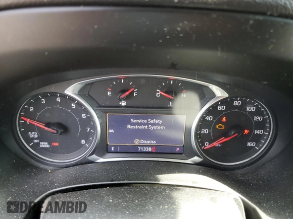 2019 GMC Terrain SLT with VIN 3GKALVEX9KL100378, listed as a Copart auction lot 50818915 with 71,338 mi miles and Salvage Title. Bid and sale history available at carsss.com. Image 9.