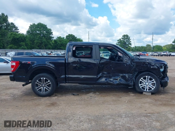 2023 Ford F-150 XL with VIN 1FTEW1CP3PKE31756, listed as a IAAI auction lot 42242178 with 15,370 mi miles and . Bid and sale history available at DreamBid. Image 14.