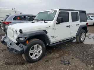 2018 Jeep Wrangler Unlimited Sport S z VIN 1C4HJXDG6JW275001, wystawiony jako Copart lot #53881305 z przebiegiem 87 334 mil mil oraz Szkoda całkowita • Salvage title. Historia ofert i sprzedaży dostępna na DreamBid. Obrazek 1.