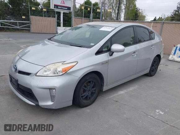 2014 Toyota Prius Four with VIN JTDKN3DU4E1748583, listed as a IAAI auction lot 42044872 with 215,032 mi miles. Bid and sale history available at carsss.com. Image 17.