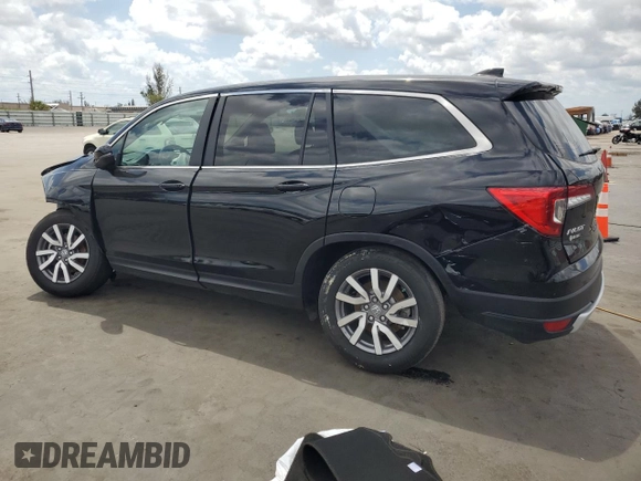 2022 Honda Pilot EX-L с VIN 5FNYF5H51NB010107, выставлен на аукционе Copart как лот 53521565 с пробегом 25 477 миль миль и Списание • Salvage title. История ставок и продаж доступна на DreamBid. Изображение 2.