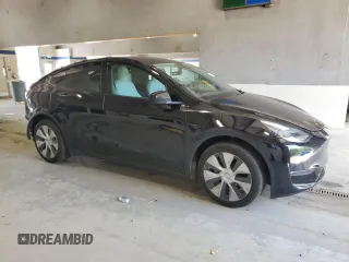 2021 Tesla Model Y Long Range z VIN 5YJYGAEE0MF298016, wystawiony jako Copart lot #55916955 z przebiegiem 59 578 mil mil oraz Szkoda całkowita • Salvage title. Historia ofert i sprzedaży dostępna na DreamBid. Obrazek 4.