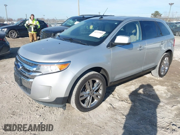 2011 Ford Edge Limited with VIN 2FMDK3KC8BBA67382, listed as a IAAI auction lot 41777303 with 177,316 mi miles. Bid and sale history available at carsss.com. Image 2.