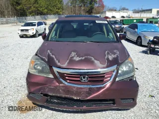 2010 Honda Odyssey EX-L with VIN 5FNRL3H6XAB082296, listed as a Copart auction lot 46933825 with 196,541 mi miles and Salvage Title. Bid and sale history available at carsss.com. Image 5.