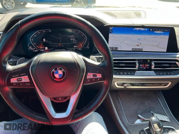 2019 BMW X5 xDrive40i with VIN 5UXCR6C57KLL63540, listed as a Copart auction lot 53248315 with 124,292 mi miles and Clean Title. Bid and sale history available at carsss.com. Image 7.