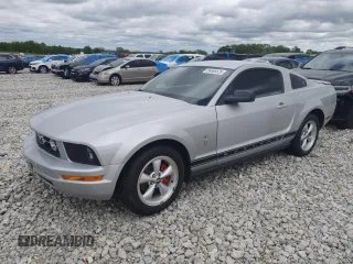 2007 Ford Mustang Deluxe z VIN 1ZVFT80N275364703, wystawiony jako Copart lot #56668525 z przebiegiem 183 132 mil mil oraz Czysty tytuł • Clean title. Historia ofert i sprzedaży dostępna na DreamBid. Obrazek 1.
