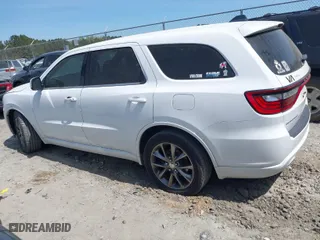 2014 Dodge Durango SXT with VIN 1C4RDHAG5EC313816, listed as a IAAI auction lot 41887135 with 101,212 mi miles. Bid and sale history available at carsss.com. Image 3.