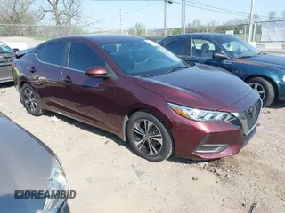 2022 Nissan Sentra SV z VIN 3N1AB8CV9NY245903, wystawiony jako IAAI lot #41996568 z przebiegiem 55 742 mil mil oraz . Historia ofert i sprzedaży dostępna na DreamBid. Obrazek 1.