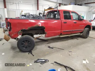 2003 Dodge 2500 ST with VIN 1D7KU28D23J670721, listed as a Copart auction lot 52337595 with 170,283 mi miles and Non Repairable. Bid and sale history available at carsss.com. Image 3.