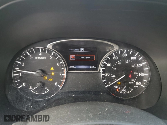 2019 Nissan Pathfinder S with VIN 5N1DR2MM5KC599006, listed as a Copart auction lot 44406955 with 89,593 mi miles and Salvage Title. Bid and sale history available at carsss.com. Image 9.