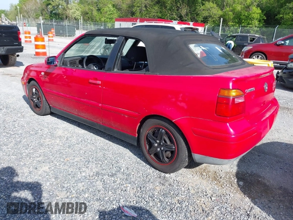 2002 Volkswagen Cabrio GLS with VIN 3VWCC21V32M804512, listed as a IAAI auction lot 42198787 with 198,731 mi miles and . Bid and sale history available at DreamBid. Image 3.