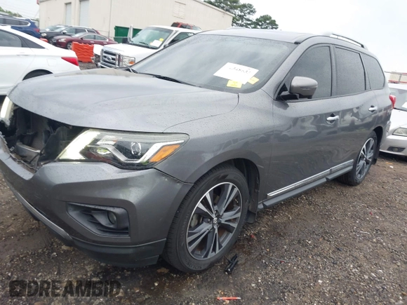 2017 Nissan Pathfinder SV with VIN 5N1DR2MN0HC610527, listed as a IAAI auction lot 42348633 with 123,769 mi miles and . Bid and sale history available at DreamBid. Image 17.