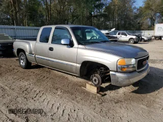 1999 GMC New Sierra 1500 SLE with VIN 2GTEC19T2X1547558, listed as a Copart auction lot 50364915 with 328,396 mi miles and Salvage Title. Bid and sale history available at carsss.com. Image 4.