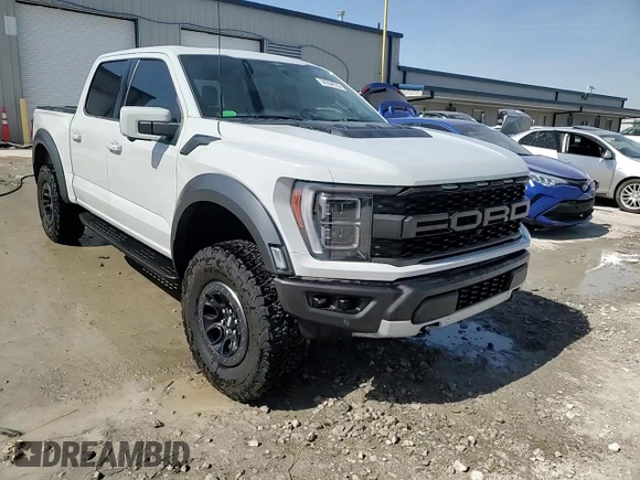 2023 Ford F-150 Raptor with VIN 1FTFW1RG4PFA13033, listed as a Copart auction lot 50504635 with 16,424 mi miles and Non Repairable. Bid and sale history available at DreamBid. Image 14.