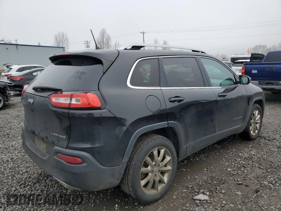 2016 Jeep Cherokee Limited with VIN 1C4PJLDS9GW259103, listed as a Copart auction lot 50390665 with 172,747 mi miles and Clean Title. Bid and sale history available at carsss.com. Image 3.