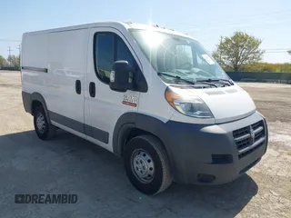 2017 Ram ProMaster Cargo with VIN 3C6TRVNG5HE542646, listed as a IAAI auction lot 41834199 with 225,808 mi miles. Bid and sale history available at carsss.com. Image 1.