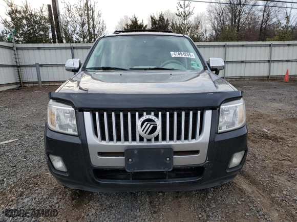 2009 Mercury Mariner Hybrid with VIN 4M2CU29309KJ26655, listed as a Copart auction lot 47494255 with 192,585 mi miles and Salvage Title. Bid and sale history available at carsss.com. Image 5.