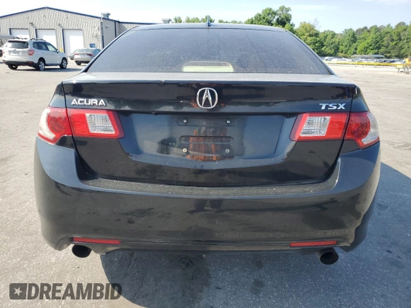 2009 Acura TSX with VIN JH4CU26699C035199, listed as a Copart auction lot 55926185 with 249,353 mi miles and Salvage title. Bid and sale history available at DreamBid. Image 6.