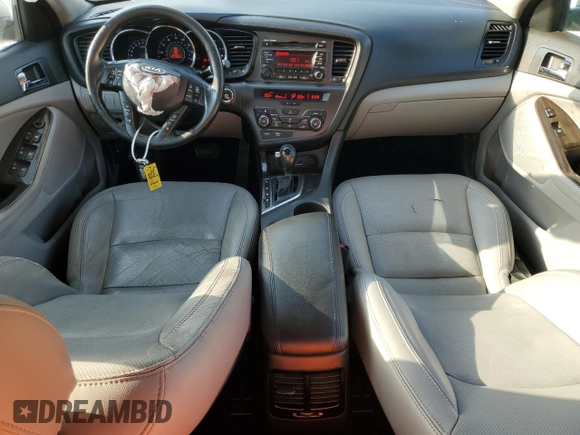 2013 Kia Optima EX with VIN 5XXGN4A76DG154235, listed as a Copart auction lot 50131865 with 146,943 mi miles and Non Repairable. Bid and sale history available at carsss.com. Image 8.