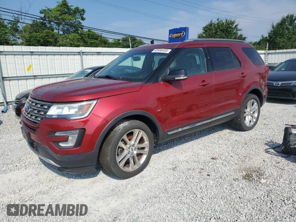 2017 Ford Explorer XLT with VIN 1FM5K8D8XHGB73537, listed as a Copart auction lot 62698455 with 196,979 mi miles and Clean title. Bid and sale history available at DreamBid. Image 1.