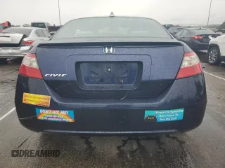 2009 Honda Civic Cpe EX with VIN 2HGFG128X9H502068, listed as a Copart auction lot 61962254 with 0 mi miles and Salvage Title. Bid and sale history available at carsss.com. Image 6.
