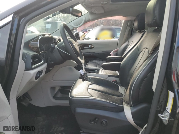 2023 Chrysler Pacifica Hybrid Limited with VIN 2C4RC1S77PR599221, listed as a Copart auction lot 82690554 with 12,013 mi miles and Salvage Title. Bid and sale history available at carsss.com. Image 7.