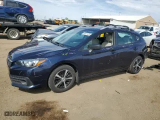 2020 Subaru Impreza Premium with VIN 4S3GTAD60L3715289, listed as a Copart auction lot 49871125 with 92,123 mi miles and Salvage Title. Bid and sale history available at carsss.com. Image 1.