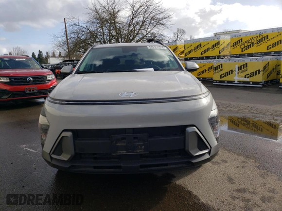 2024 Hyundai Kona SEL with VIN KM8HCCAB1RU044540, listed as a Copart auction lot 44995405 with 3,133 mi miles and Clean Title. Bid and sale history available at carsss.com. Image 5.