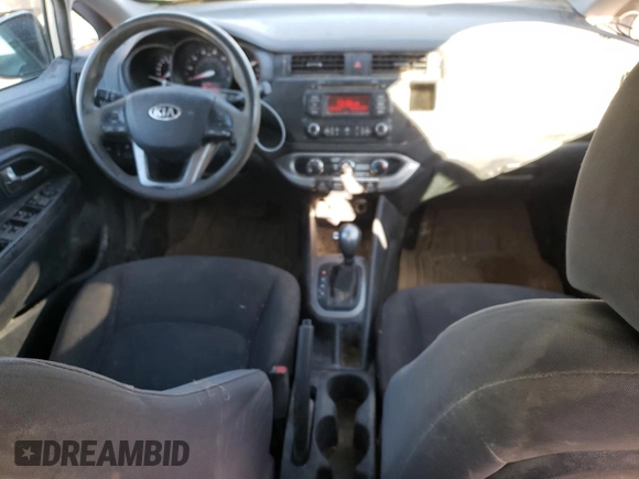 2014 Kia Rio LX with VIN KNADM5A36E6417300, listed as a Copart auction lot 82268544 with 166,455 mi miles and Clean Title. Bid and sale history available at carsss.com. Image 8.
