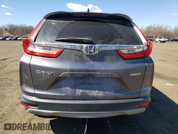 2018 Honda CR-V EX-L with VIN 7FARW2H89JE004857, listed as a Copart auction lot 50947885 with Not Provided miles and Salvage Title. Bid and sale history available at carsss.com. Image 6.