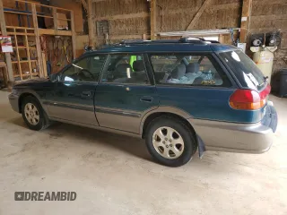 1999 Subaru Legacy Outback with VIN 4S3BG685XX7634327, listed as a Copart auction lot 57334825 with 125,342 mi miles and Clean title. Bid and sale history available at DreamBid. Image 2.