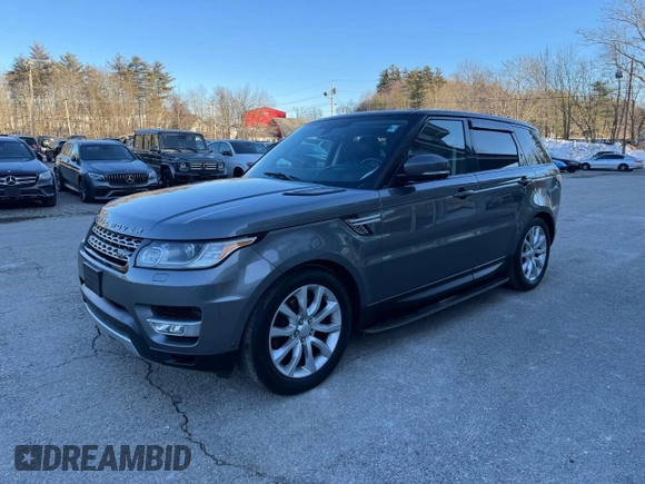 2016 Land Rover Range Rover Sport V6 Diesel HSE with VIN SALWR2KF8GA630584, listed as a Copart auction lot 55343635 with 160,647 mi miles and Clean Title. Bid and sale history available at carsss.com. Image 2.