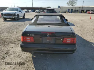 2002 Mercedes-Benz SL-Class with VIN WDBFA68F92F201073, listed as a Copart auction lot 75528494 with 100,085 mi miles and Salvage Title. Bid and sale history available at carsss.com. Image 6.