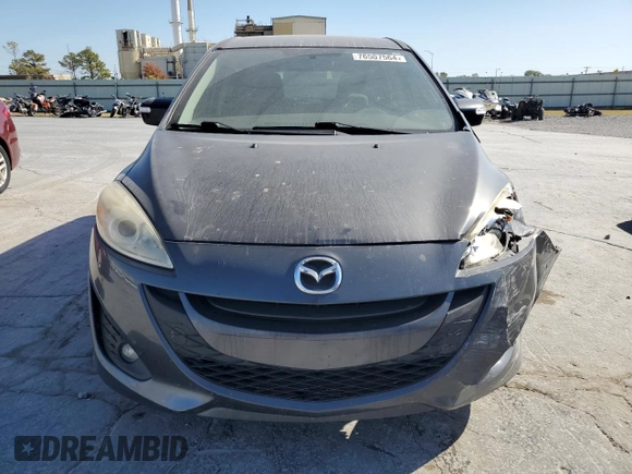 2013 Mazda 5 Touring with VIN JM1CW2CL0D0148684, listed as a Copart auction lot 76507564 with 115,431 mi miles and Salvage Title. Bid and sale history available at carsss.com. Image 5.