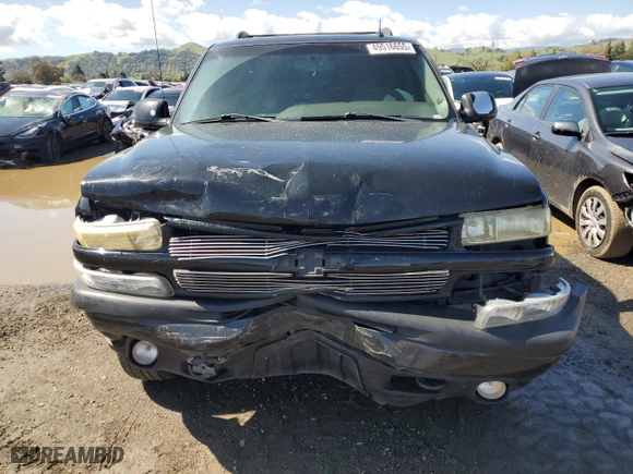 2005 Chevrolet Tahoe Z71 with VIN 1GNEC13T35R187480, listed as a Copart auction lot 49516655 with 249,321 mi miles and Salvage Title. Bid and sale history available at carsss.com. Image 5.
