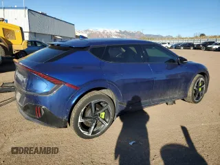 2023 Kia EV6 GT with VIN KNDC5DLE4P5122953, listed as a Copart auction lot 80656174 with 24,650 mi miles and Salvage Title. Bid and sale history available at carsss.com. Image 3.