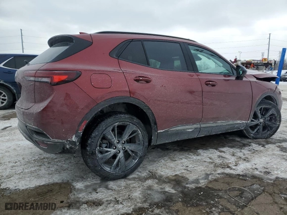 2023 Buick Envision Preferred with VIN LRBFZMR45PD168117, listed as a Copart auction lot 46000755 with NaN miles and Non Repairable. Bid and sale history available at carsss.com. Image 3.