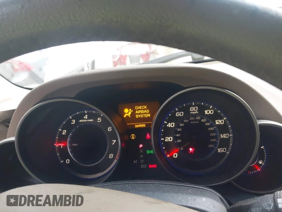 2008 Acura MDX with VIN 2HNYD28298H506758, listed as a IAAI auction lot 41967588 with 269,595 mi miles and . Bid and sale history available at DreamBid. Image 7.