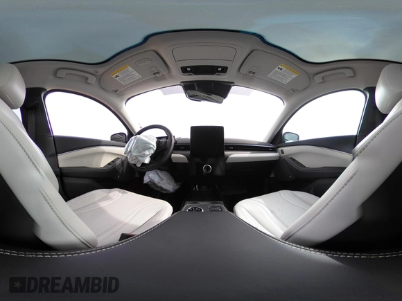 2024 Ford Mustang Mach-E Premium with VIN 3FMTK3SUXRMA26877, listed as a IAAI auction lot 41823734 with 2,738 mi miles and . Bid and sale history available at DreamBid. Image 17.