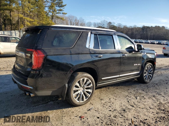 2021 GMC Yukon Denali with VIN 1GKS2DKL5MR171592, listed as a Copart auction lot 88767015 with 62,674 mi miles and Salvage Title. Bid and sale history available at carsss.com. Image 3.