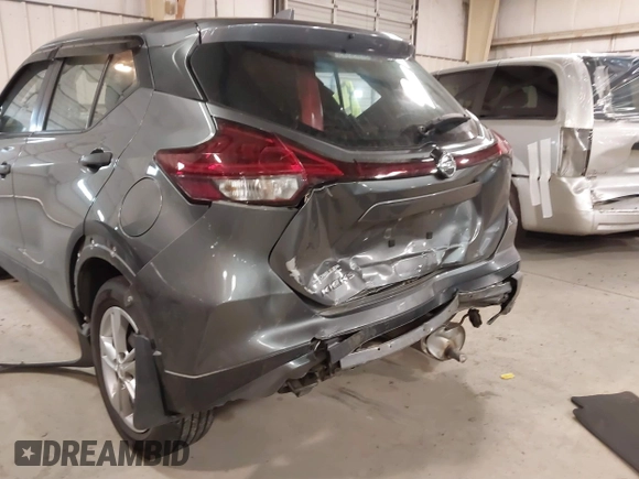2021 Nissan Kicks S with VIN 3N1CP5BV1ML466739, listed as a IAAI auction lot 41628478 with 54,821 mi miles. Bid and sale history available at carsss.com. Image 6.