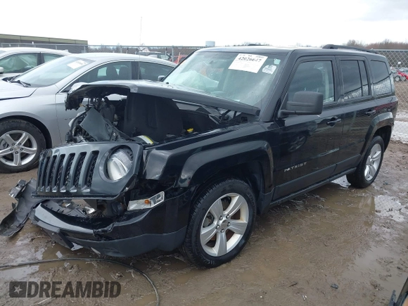 2013 Jeep Patriot Latitude with VIN 1C4NJPFB9DD137649, listed as a IAAI auction lot 42026647 with 130,307 mi miles and . Bid and sale history available at carsss.com. Image 2.