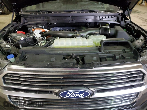 2024 Ford F-150 with VIN 1FTFW7LD6RFA43767, listed as a Copart auction lot 82417254 with 5,503 mi miles and Non repairable. Bid and sale history available at DreamBid. Image 11.