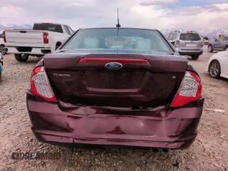 2011 Ford Fusion S with VIN 3FAHP0GA8BR240077, listed as a Copart auction lot 51020895 with 98,055 mi miles and Salvage Title. Bid and sale history available at carsss.com. Image 6.