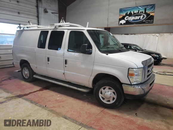 2008 Ford Econoline Cargo Commercial with VIN 1FTNE24W18DB06267, listed as a Copart auction lot 88516995 with 73,464 mi miles and Salvage Title. Bid and sale history available at DreamBid. Image 4.