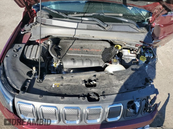 2022 Jeep Compass Sport z VIN 3C4NJDAB3NT215599, wystawiony jako Copart lot #86725414 z przebiegiem 38 298 mil mil oraz Szkoda całkowita • Salvage title. Historia ofert i sprzedaży dostępna na DreamBid. Obrazek 12.