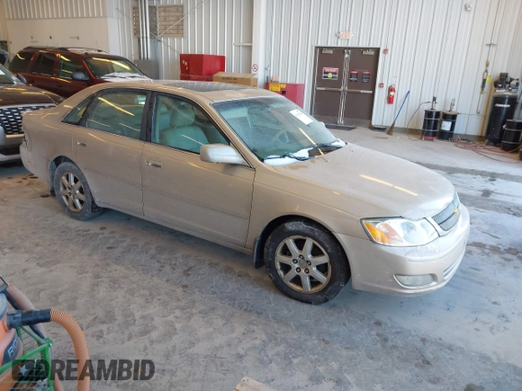 2002 Toyota Avalon XL with VIN 4T1BF28B32U255693, listed as a IAAI auction lot 41629186 with 221,335 mi miles and . Bid and sale history available at DreamBid. Image 1.