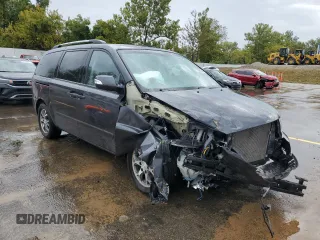 2014 Kia Sedona LX with VIN KNDMG4C77E6539099, listed as a Copart auction lot 72695234 with 86,979 mi miles and Salvage Title. Bid and sale history available at carsss.com. Image 4.