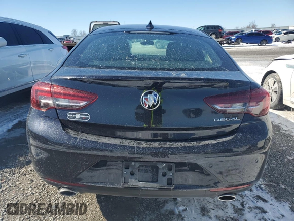 2019 Buick Regal Essence with VIN W04GP6SX2K1077564, listed as a Copart auction lot 45887915 with 33,664 mi miles and Salvage title. Bid and sale history available at DreamBid. Image 6.